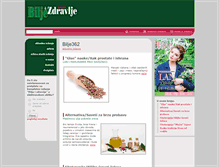 Tablet Screenshot of biljeizdravlje.rs